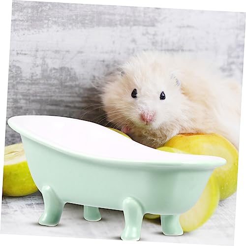 VERDANVERSE Keramik Hamsterbadewanne Kühlendes Sandbad Nest Kleintierhaus für Hamster und Nager Pflegeleichtes Haustier Bad und Schlafplatz Robust und Vielseitig Einsetzbar VERDANVERSE Keramik Hamsterbadewanne Kühlendes Sandbad Nest Kleintierhaus für Hamster und Nager Pflegeleichtes Haustier Bad und Schlafplatz Robust und Vielseitig Einsetzbar von VERDANVERSE