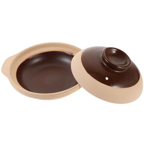 VERDANVERSE Keramiktopf Hitzebeständig Casserole Kochtopf für Gasherd Ergonomisch Rutschfest Delikate Kochgeschirr für Zuhause von VERDANVERSE
