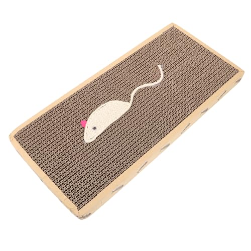 VERDANVERSE Kratzbrett für Katzen aus Stabiler Wellpappe Vielseitiges Katzen Spiel und Schlafpad Langlebiges Kratzpad für Kitten Große Ausführung VERDANVERSE Kratzbrett für Katzen aus Stabiler Wellpappe Vielseitiges Katzen Spiel und Schlafpad Langlebiges Kratzpad für Kitten Große Ausführung von VERDANVERSE