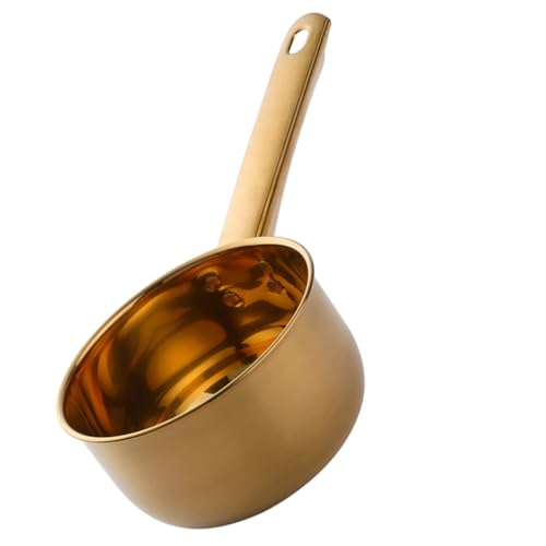 VERDANVERSE Küchen Wasserschöpfer mit Langem Griff Ergonomisch Geformt Robustes Material Vielseitig Verwendbar zum Wasserschöpfen und Gemüsewaschen Praktische Aufhängung Goldfarben VERDANVERSE Küchen Wasserschöpfer mit Langem Griff Ergonomisch Geformt Robustes Material Vielseitig Verwendbar zum Wasserschöpfen und Gemüsewaschen Praktische Aufhängung Goldfarben von VERDANVERSE