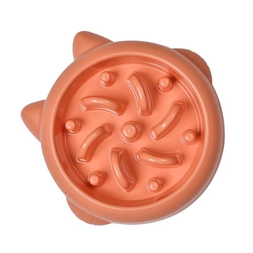 VERDANVERSE Langsam Fressender Hundenapf Large Breed Rutschfester Bissfester Schling Napf für Große Hunde Fördert Gesunde Verdauung und Verhindert Verschlucken Leicht zu Reinigen Orange VERDANVERSE Langsam Fressender Hundenapf Large Breed Rutschfester Bissfester Schling Napf für Große Hunde Fördert Gesunde Verdauung und Verhindert Verschlucken Leicht zu Reinigen Orange von VERDANVERSE