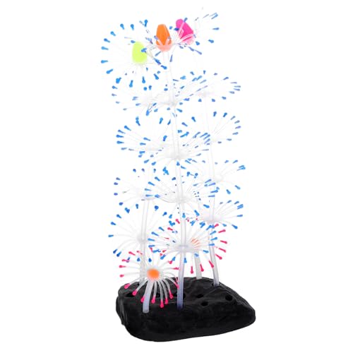 VERDANVERSE Leuchtendes Aquarium Korallen Ornament Fluoreszierende Deko Weiche Pflanzenform Lebendige Fischverstecke für Süß und Meerwasseraquarien VERDANVERSE Leuchtendes Aquarium Korallen Ornament Fluoreszierende Deko Weiche Pflanzenform Lebendige Fischverstecke für Süß und Meerwasseraquarien von VERDANVERSE