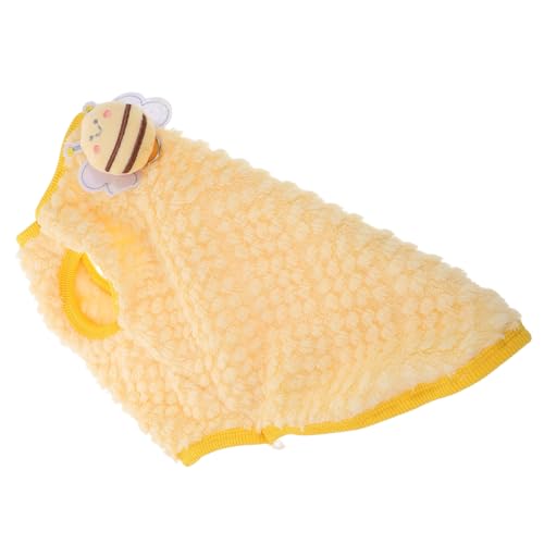 VERDANVERSE Lustige Haustierweste mit Bienenmuster Leichter Maschinenwaschbarer Welpenpullover für Hunde und Katzen Bequeme Stylische Haustierkleidung für Alltag Party Feiertage Vielseitig VERDANVERSE Lustige Haustierweste mit Bienenmuster Leichter Maschinenwaschbarer Welpenpullover für Hunde und Katzen Bequeme Stylische Haustierkleidung für Alltag Party Feiertage Vielseitig von VERDANVERSE