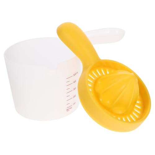 VERDANVERSE Manuelle Zitronenpresse Transparent Gelb Tragbarer Fruchtsaftpresse Mit Drehbarem Kopf Kompakter Saftspender Für Zitrusfrüchte Einfaches Auspressen Platzsparend Und Leicht Zu VERDANVERSE Manuelle Zitronenpresse Transparent Gelb Tragbarer Fruchtsaftpresse Mit Drehbarem Kopf Kompakter Saftspender Für Zitrusfrüchte Einfaches Auspressen Platzsparend Und Leicht Zu von VERDANVERSE