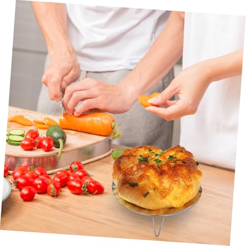 VERDANVERSE Multi Funktion Dampfgarer Edelstahl Steamer Rack Hitzebeständig Kältebeständig Rutschfest Stabiler Dämpfeinsatz für Fisch und Gemüse Geeignet Haushalt von VERDANVERSE