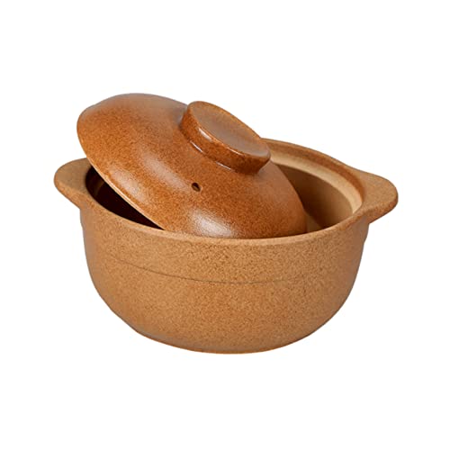 VERDANVERSE Multifunktionaler Keramiktopf mit Volumen zum Kochen von Suppen und Eintöpfen Hochtemperaturbeständig Praktischem Griff für Haushaltsküche VERDANVERSE Multifunktionaler Keramiktopf mit Volumen zum Kochen von Suppen und Eintöpfen Hochtemperaturbeständig Praktischem Griff für Haushaltsküche von VERDANVERSE