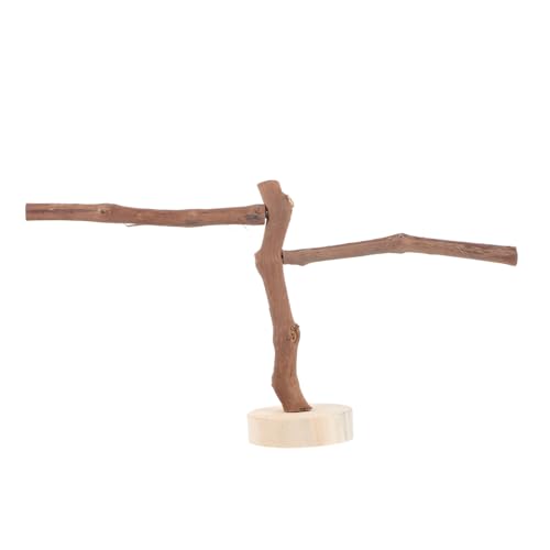 VERDANVERSE Natürliche Vogelstand Stange aus Robustem Weinrebenholz Kratzfestes Sitzspielzeug für Papageien Sittiche und Kleine Vögel Hoher Kletter und Krallenpflegeständer mit Zwei VERDANVERSE Natürliche Vogelstand Stange aus Robustem Weinrebenholz Kratzfestes Sitzspielzeug für Papageien Sittiche und Kleine Vögel Hoher Kletter und Krallenpflegeständer mit Zwei von VERDANVERSE