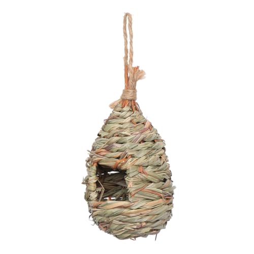 VERDANVERSE Naturnahes Handgeflochtenes Vogelnest aus Natürlichem Gras Leichtes Langlebiges Nistkasten zum Aufhängen Einfache Befestigung Lochgrößen Wetterbeständig für Garten und Balkon VERDANVERSE Naturnahes Handgeflochtenes Vogelnest aus Natürlichem Gras Leichtes Langlebiges Nistkasten zum Aufhängen Einfache Befestigung Lochgrößen Wetterbeständig für Garten und Balkon von VERDANVERSE