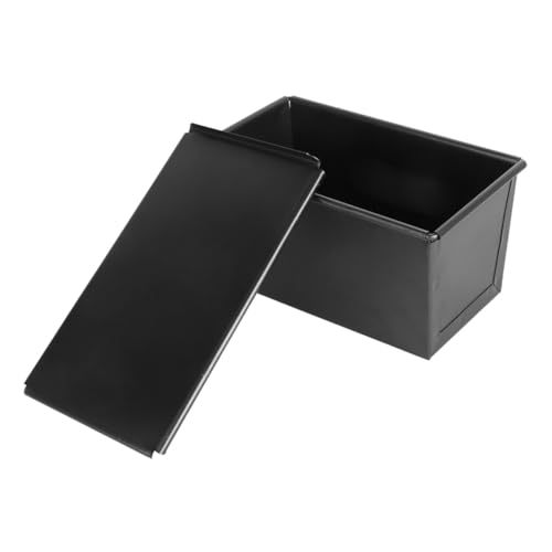 VERDANVERSE Non stick Toastbackform mit Deckel Kreative Brotbackform Runde Kanten Belüftung gegen Anbrennen Praktische Brot Toastform für Einfaches Backen zu Hause von VERDANVERSE