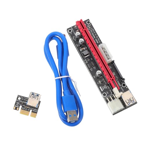 VERDANVERSE Pcie Extension Cable To USB mit Stromkabel und LED anzeige Stabile Verbindung für Mining Rigs Einfache Installation ohne Werkzeug Kompatibel mit Externen Grafikkarten für Laptops VERDANVERSE Pcie Extension Cable To USB mit Stromkabel und LED anzeige Stabile Verbindung für Mining Rigs Einfache Installation ohne Werkzeug Kompatibel mit Externen Grafikkarten für Laptops von VERDANVERSE