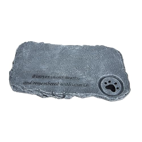 VERDANVERSE Personalisierter Haustier gedenkstein aus Langlebigem Harz Wetterfest und Bruchsicher Geeignet als Hundegrabstein und Katzen gedenktafel für Garten Balkon Terrasse und Innenräume VERDANVERSE Personalisierter Haustier gedenkstein aus Langlebigem Harz Wetterfest und Bruchsicher Geeignet als Hundegrabstein und Katzen gedenktafel für Garten Balkon Terrasse und Innenräume von VERDANVERSE
