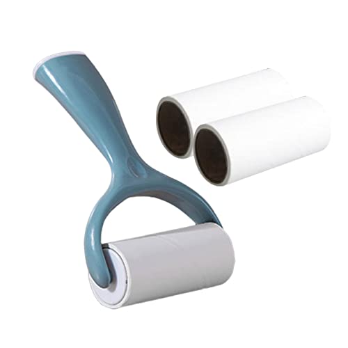 VERDANVERSE Praktischer Lint Roller Teiliges Langlebiger Holzgriff Wiederverwendbarer Kleberoller Tragbar mit Schutzkappe Effektiver Fusselentferner für Kleidung Decken und Tierhaare Kompakt von VERDANVERSE