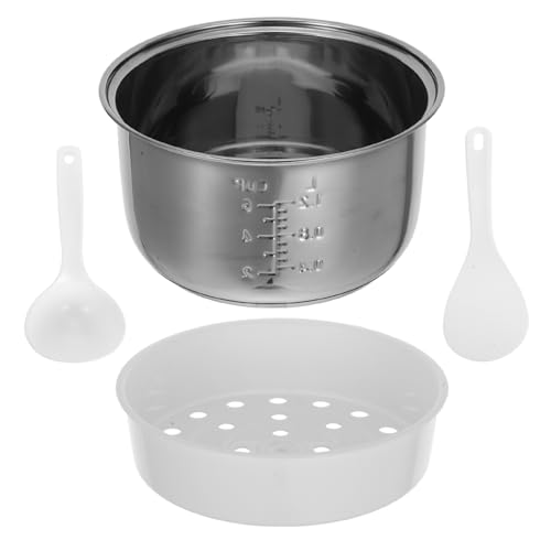 VERDANVERSE Reiskocher Innentopf Ersatztopf mit Hitzeübertragung Langlebig Praktisch als Reiskocher Zubehör für Täglichen Küchengebrauch von VERDANVERSE