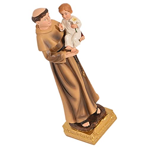VERDANVERSE Religiöse Renaissance Statue Statuenfigur aus Resin Filigrane Skulptur für Wohn und Kirchendekoration Handgefertigte Christliche Dekofigur für Wohnzimmer und Büro von VERDANVERSE