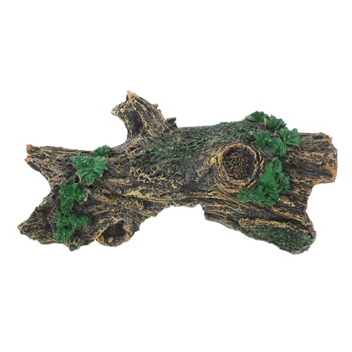 VERDANVERSE Reptilien Versteck Dekoration aus Naturholz für Terrarium Habitat für Eidechsen Frösche Schildkröten Vielseitiges Unterschlupf Ruheplatz Spielplattform von VERDANVERSE