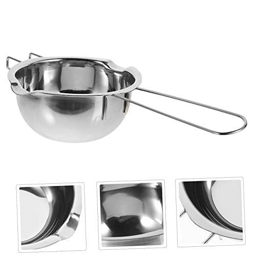 VERDANVERSE Schmelztopf Butter Schmelzschale Doppelkessel Topf für Schokolade Käse Kerzen Fondue Wasserbad Backzubehör von VERDANVERSE