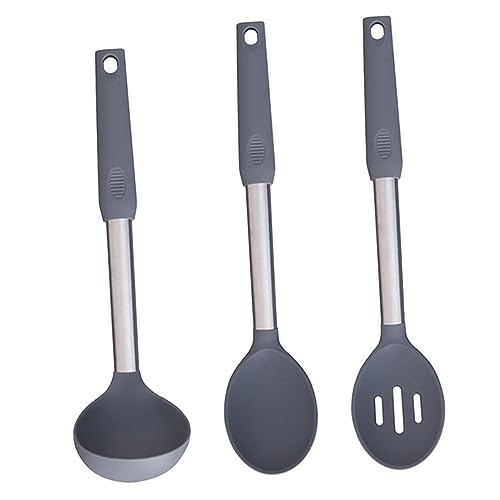 VERDANVERSE Silikon Kochlöffel Hitzebeständige Küchenutensilien mit Langem Griff Spülmaschinengeeignet Praktische Suppenkelle für Zuhause Robust und Leicht zu Reinigen VERDANVERSE Silikon Kochlöffel Hitzebeständige Küchenutensilien mit Langem Griff Spülmaschinengeeignet Praktische Suppenkelle für Zuhause Robust und Leicht zu Reinigen von VERDANVERSE