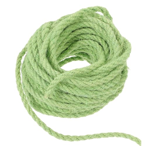 VERDANVERSE Sisal Seil für Katzen DIY Kratzbaum Zubehör aus Natürlichem Flexibles für Katzen und Kätzchen Umweltfreundliches Material Grün VERDANVERSE Sisal Seil für Katzen DIY Kratzbaum Zubehör aus Natürlichem Flexibles für Katzen und Kätzchen Umweltfreundliches Material Grün von VERDANVERSE