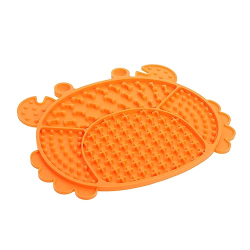 VERDANVERSE Slow Feeder Futtermatte für Hunde Katzen rutschfeste Leckmatte gegen Verschlucken und Überessen Fördert Langsames Fressen Leicht zu Reinigen Gesundheitsfördernd Bpa Frei Orange VERDANVERSE Slow Feeder Futtermatte für Hunde Katzen rutschfeste Leckmatte gegen Verschlucken und Überessen Fördert Langsames Fressen Leicht zu Reinigen Gesundheitsfördernd Bpa Frei Orange von VERDANVERSE