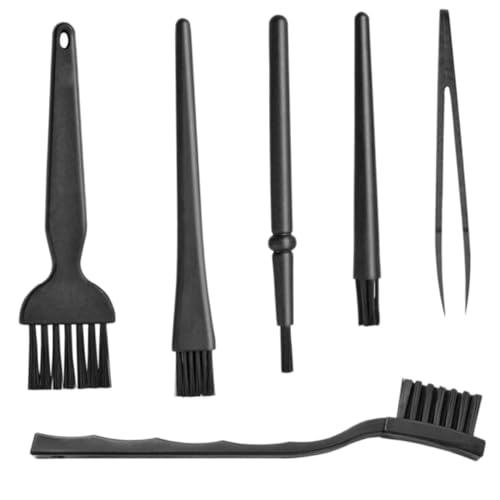 VERDANVERSE Teiliges Tastatur Reinigungsset mit Antistatischer Bürste und Pinzette Vielseitiges PC Reinigungsset für Computer Laptop Auto und Elektronik Langlebiges Kunststoffmaterial von VERDANVERSE