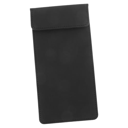 VERDANVERSE Scheckmappe Aus Strukturiertem Stoffmaterial Restaurant-scheckheft Gäste-scheckkartenhalter Kompakter Menühalter Server-notizblöcke Mit Praktischer Organisation von VERDANVERSE