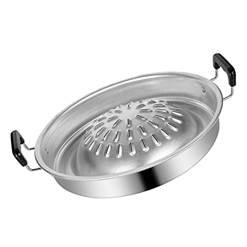VERDANVERSE Tragbare Grillpfanne Multifunktionale Bbq Pfanne für Camping und Grillpartys Hitzebeständig Einfach zu Reinigen für Gemüse und VERDANVERSE Tragbare Grillpfanne Multifunktionale Bbq Pfanne für Camping und Grillpartys Hitzebeständig Einfach zu Reinigen für Gemüse und von VERDANVERSE