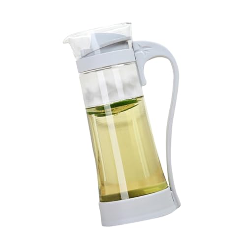 VERDANVERSE Transparenter Wasserkrug aus mit Comfort Griff für Kalte und Heiße Getränke Geeignet für Partys und und Gesundheitsbewusst von VERDANVERSE