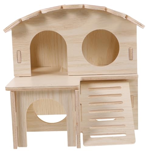 VERDANVERSE Umweltfreundliches Robustes Hamsterhaus aus Holz mit Kreativer Runder Fensteröffnung Schadstofffrei Beißtresistent als Schlaf und Spielnest für Zwerghamster und Meerschweinchen VERDANVERSE Umweltfreundliches Robustes Hamsterhaus aus Holz mit Kreativer Runder Fensteröffnung Schadstofffrei Beißtresistent als Schlaf und Spielnest für Zwerghamster und Meerschweinchen von VERDANVERSE
