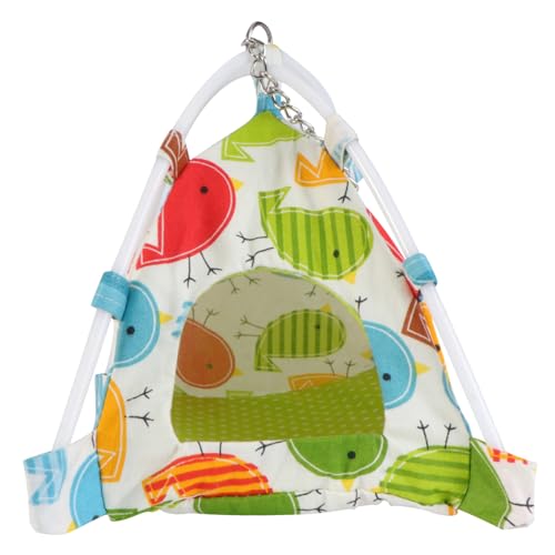 VERDANVERSE Warmer Vogel Nest hängesack aus Strapazierfähigem Kleines Haustier Parrot schlafzelt für Kanarienvögel Wellensittiche und Andere Kleine Vögel Platzsparend für Balkon und von VERDANVERSE