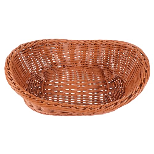 VERDANVERSE Woven Decorative Food Basket Mittelgroß Leicht und Robust Für Küche und Obst Aufbewahrung Multifunktional VERDANVERSE Woven Decorative Food Basket Mittelgroß Leicht und Robust Für Küche und Obst Aufbewahrung Multifunktional von VERDANVERSE