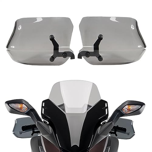 VERDDE Motorrad Für H&onda Forza 125 FORZA300 Griffschutz Handprotektoren Lenkerschutz (Color : Grey) von VERDDE