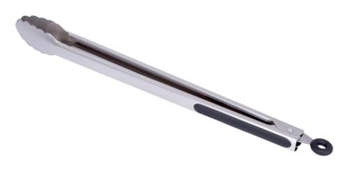 VERDELOOK Grillzange mit Verriegelung Edelstahl Grillzange Küchenhelfer Grillzange von VERDELOOK
