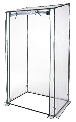 VERDELOOK Terrassengewächshaus ohne Regale + PVC-Platte, 95x70x190 cm von VERDELOOK