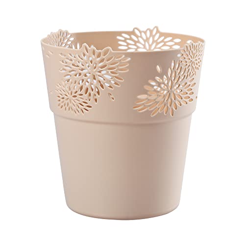 VERDENIA Aster Blumentopf Leichter Blumentopfüberzug Design Dekorativer Topf für Pflanzen für Innen aus Kunststoff Durchbrochene Muster Viele Farben Viele Größen 13cm 20527 Rosa Licht VERDENIA Aster Blumentopf Leichter Blumentopfüberzug Design Dekorativer Topf für Pflanzen für Innen aus Kunststoff Durchbrochene Muster Viele Farben Viele Größen 13cm 20527 Rosa Licht von VERDENIA