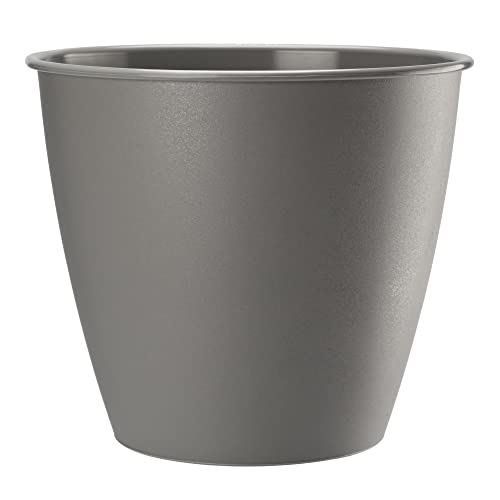 VERDENIA Azalia Blumentopf Leichter Blumenkübel Balkonblumentopf Dekorativer Topf für Pflanzen für Innen und Außenbereich Pflanztopf aus Kunststoff Runder Viele Farben 17cm 20555 grau VERDENIA Azalia Blumentopf Leichter Blumenkübel Balkonblumentopf Dekorativer Topf für Pflanzen für Innen und Außenbereich Pflanztopf aus Kunststoff Runder Viele Farben 17cm 20555 grau von VERDENIA