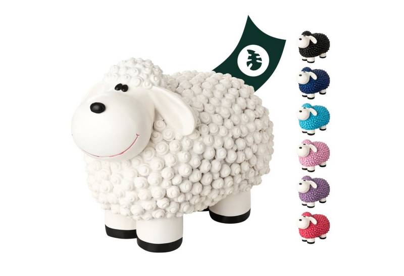 VERDOBA Gartenfigur Bunte Mini Schafe Gartenfiguren, Polyresin von VERDOBA