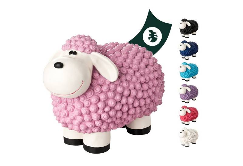 VERDOBA Gartenfigur Bunte Mini Schafe Gartenfiguren, Polyresin von VERDOBA