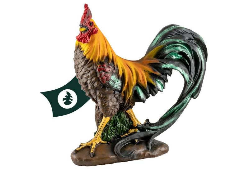 VERDOBA Gartenfigur Hühner, Hähne, Küken Gartenfiguren - wetterfeste Huhn Deko für draußen von VERDOBA