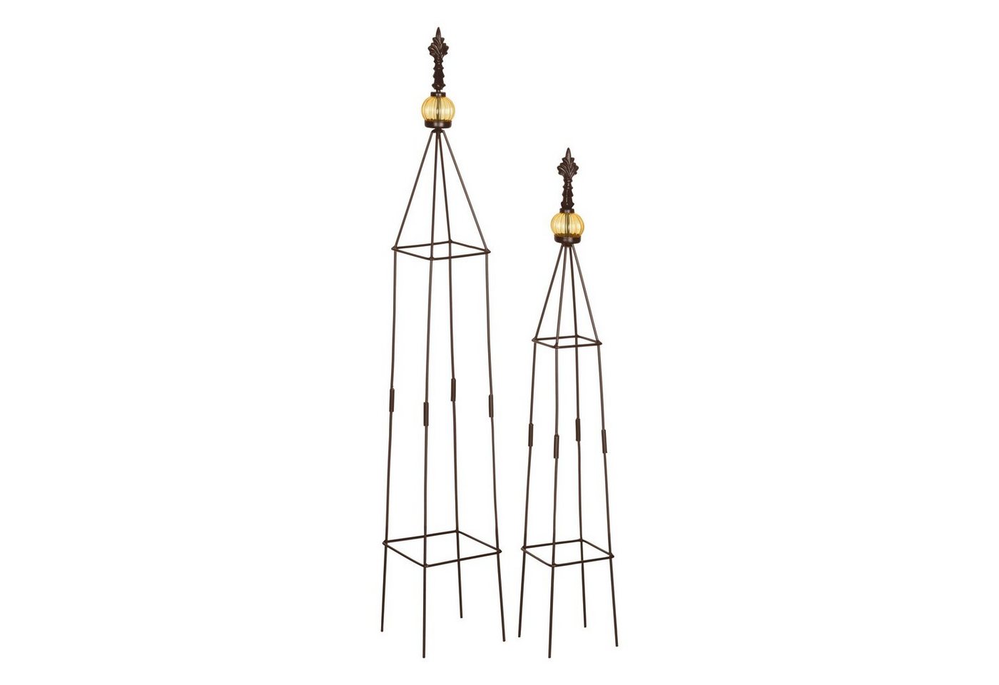 VERDOBA Rankhilfe Obelisk Rankhilfe Metall - 2er-Set Rank- und Kletterhilfe für Pflanzen VERDOBA Rankhilfe Obelisk Rankhilfe Metall - 2er-Set Rank- und Kletterhilfe für Pflanzen von VERDOBA