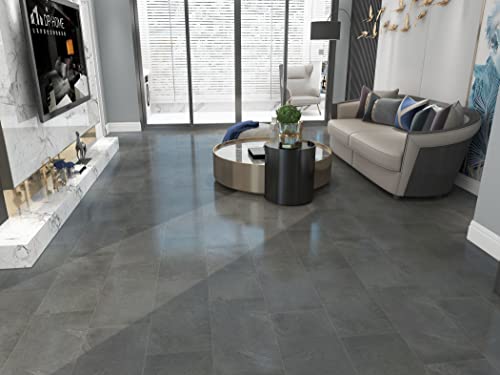 VEREG Vinylboden Slate Foligno IXPE Basicline, incl. Trittschall, 305x610x4,5mm, 1.8605m²/Paket, Vinyl, PVC Bodenbelag, Click Vinyl, Vinyl, Vinyl Laminat Dielen von VEREG