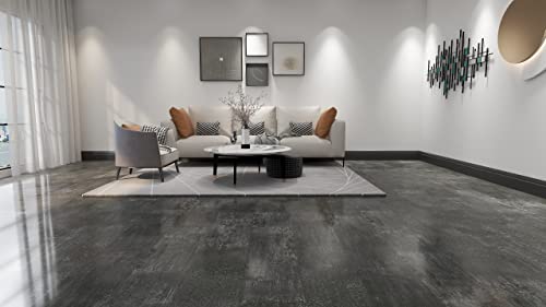 VEREG Vinyl, PVC Bodenbelag, Click Vinyl, Vinylboden, Vinyl Laminat Dielen Slate Granada IXPE Basicline, incl. Trittschall, 305x610x4,5mm, 1.8605m²/Paket von VEREG