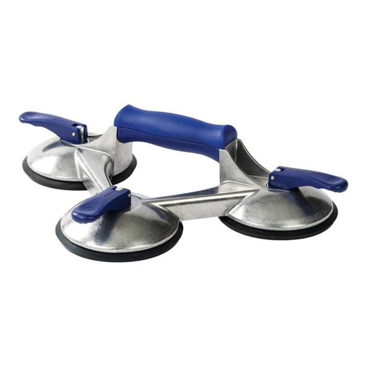B-Ware Veribor Saugheber Greifer Glasheber 100kg 3 Köpfe Blau Alu Kopf ø 120mm B-Ware Veribor Saugheber Greifer Glasheber 100kg 3 Köpfe Blau Alu Kopf ø 120mm von VERIBOR