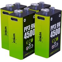 Verico - Li-Ion-Akku Loop Energy 9 v- Block, 4er Pack Verico - Li-Ion-Akku Loop Energy 9 v- Block, 4er Pack von VERICO