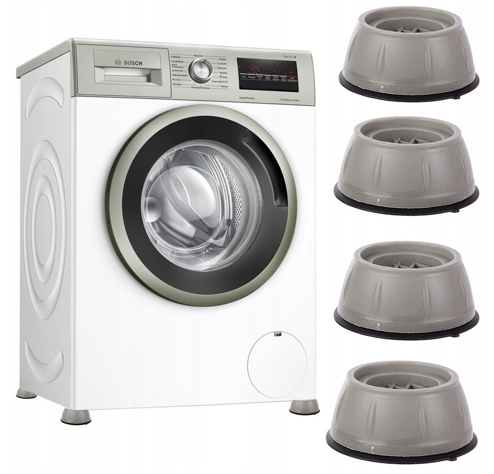 VERK GROUP Anti-Rutsch-Pad 4x Anti-Vibrations Pads Anti-Rutsch Gummifüsse Waschmaschinenfüße Anti, (4 St) von VERK GROUP