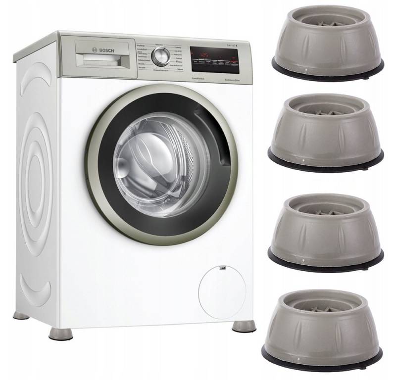 VERK GROUP Anti-Rutsch-Pad 4x Anti-Vibrations Pads Anti-Rutsch Gummifüsse Waschmaschinenfüße Anti, (4 St) von VERK GROUP
