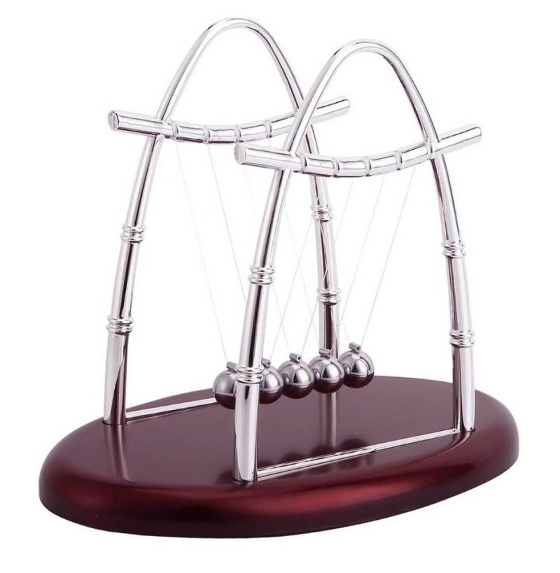 VERK GROUP Dekoobjekt Newton's XXL Pendelspiel exklusiv bei Otto.de. (Newton's Pendel XXL - Einzigartiges Physikspiegel., Newton's Pendel XXL- - Physik und Eleganz), Faszinierendes Schreibtischaccessoire für Bildung und Anlässe von VERK GROUP