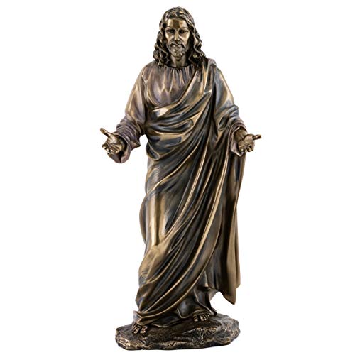Top Collection Jesus Christus Segen Statue Real Bronze Powder Cast Statue Skulptur 12 von Top Collection