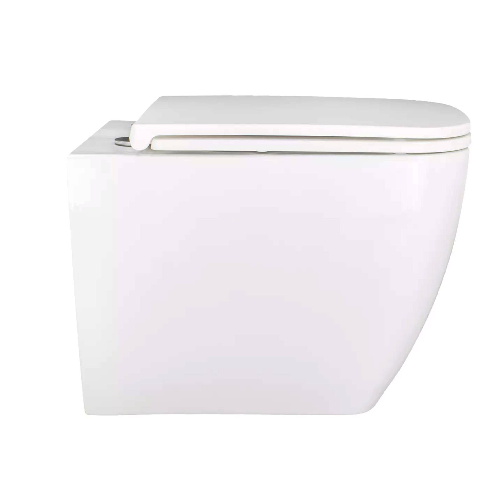 VEROSAN PRO Wand-WC 'Barcelona' spülrandlos inkl. WC-Sitz weiß VEROSAN PRO Wand-WC 'Barcelona' spülrandlos inkl. WC-Sitz weiß von VEROSAN PRO