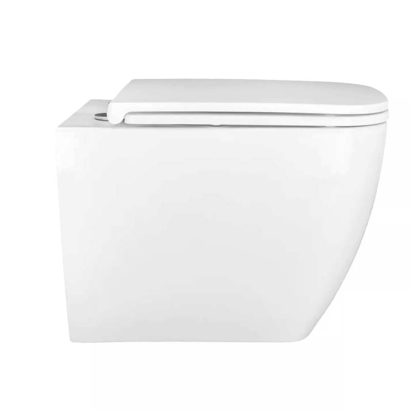 VEROSAN PRO Wand-WC spülrandlos 'Barcelona' inklusive WC-Sitz weiß von VEROSAN PRO