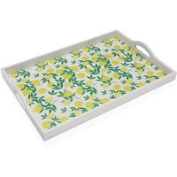 Tablett versa Holz mdf 30 x 5 x 45 cm Zitrone Tablett versa Holz mdf 30 x 5 x 45 cm Zitrone von VERSA